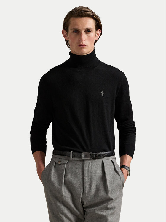 

Водолазка regular fit 710946145002 Polo Ralph Lauren, чёрный
