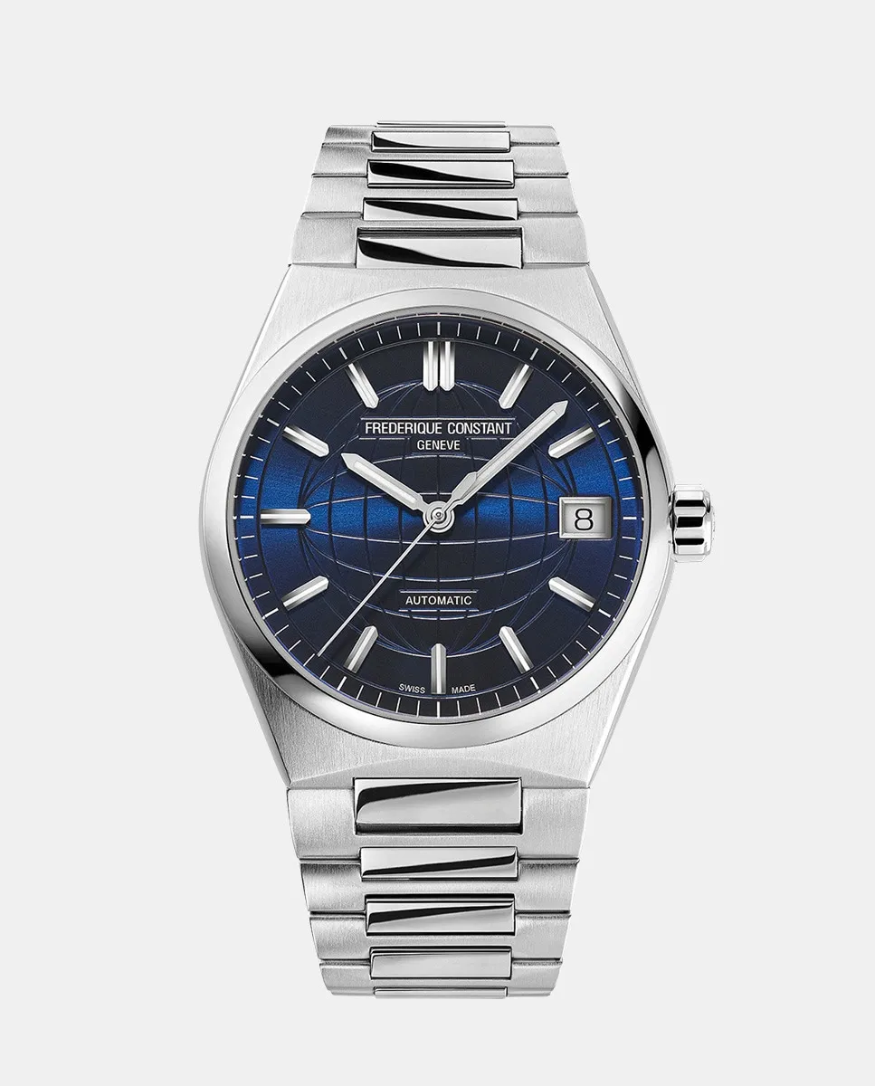 

Часы Frederique Constant Highlife FC-303N2NH6B из синей стали, синий