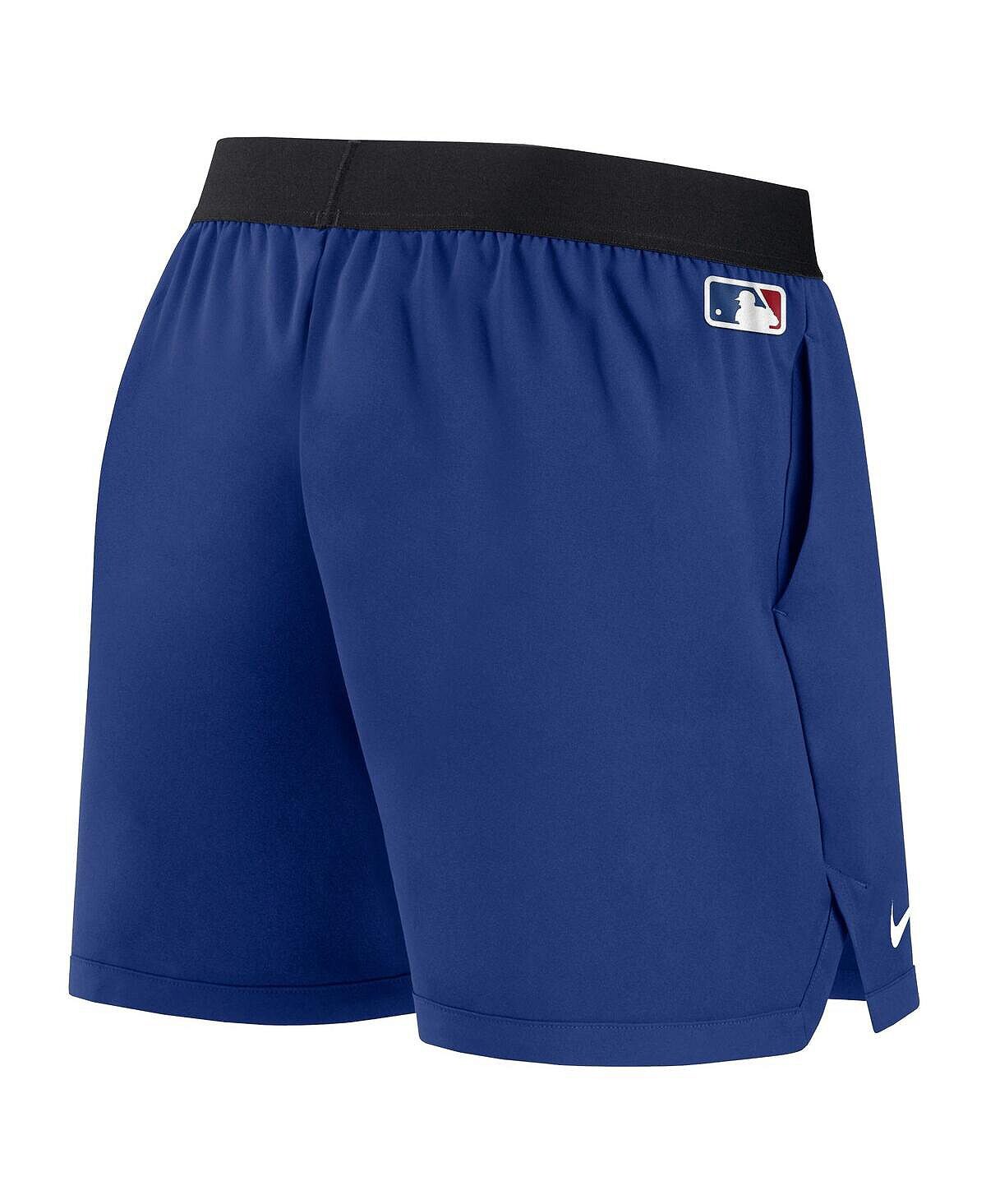 Женские шорты для командных выступлений Royal Chicago Cubs Authentic Collection Team Performance Nike — фото 4