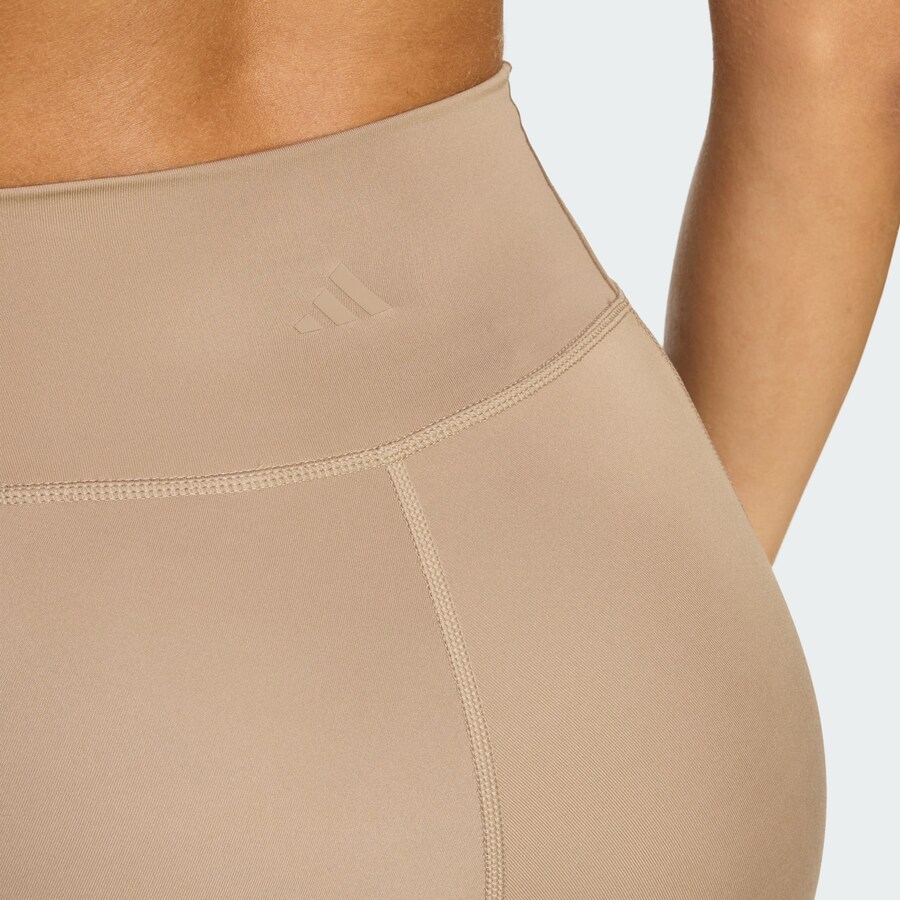 Узкие спортивные брюки ADIDAS PERFORMANCE All Me Essentials, светло-коричневый — фото 4