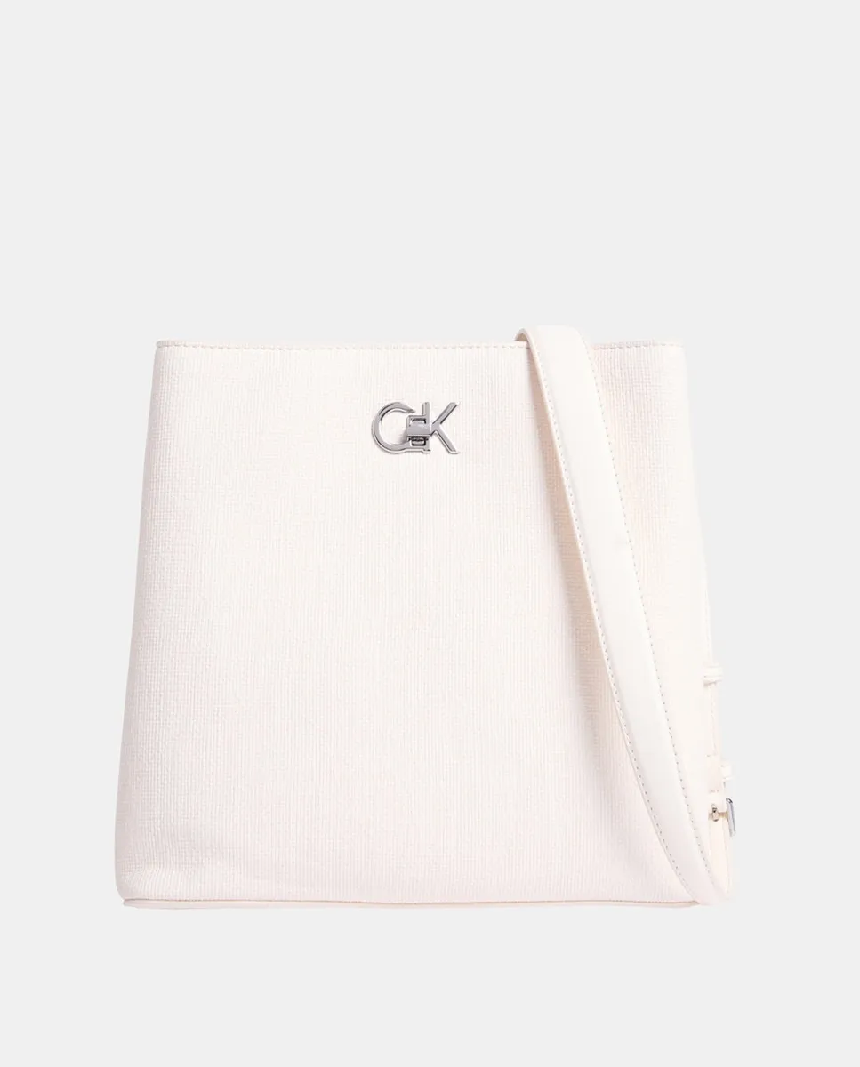 

Сумка-мешок с логотипом CK Calvin Klein, белый