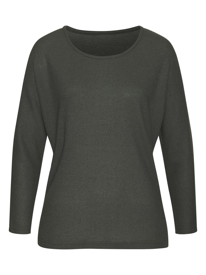 

Рубашка с длинными рукавами темно-зеленого цвета Vivance