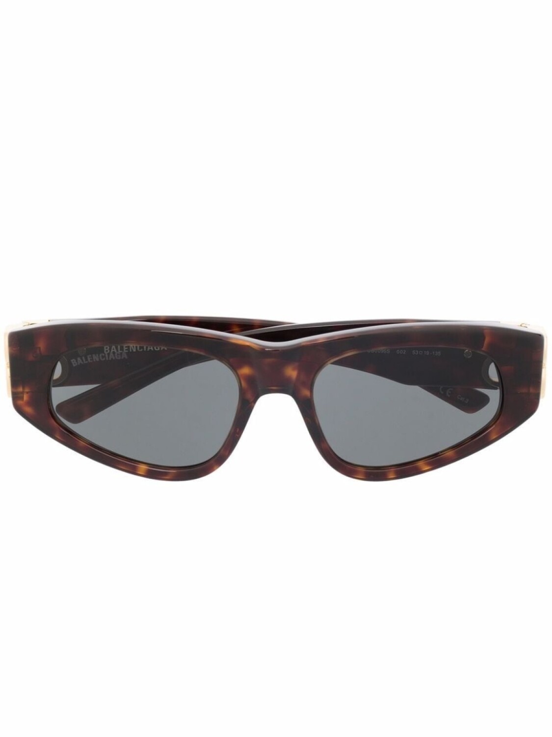 

Balenciaga Eyewear солнцезащитные очки с логотипом, коричневый