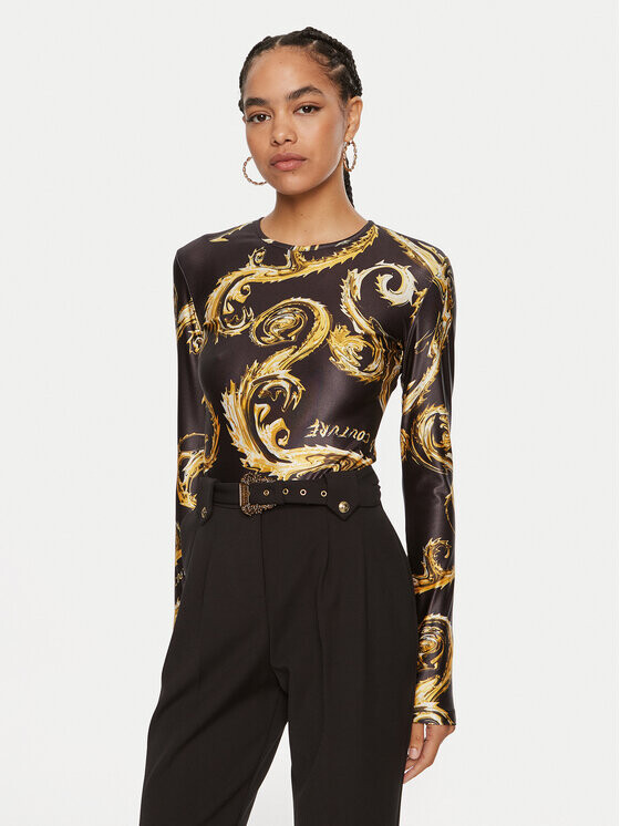 

Тело облегающее Versace Jeans Couture, черный