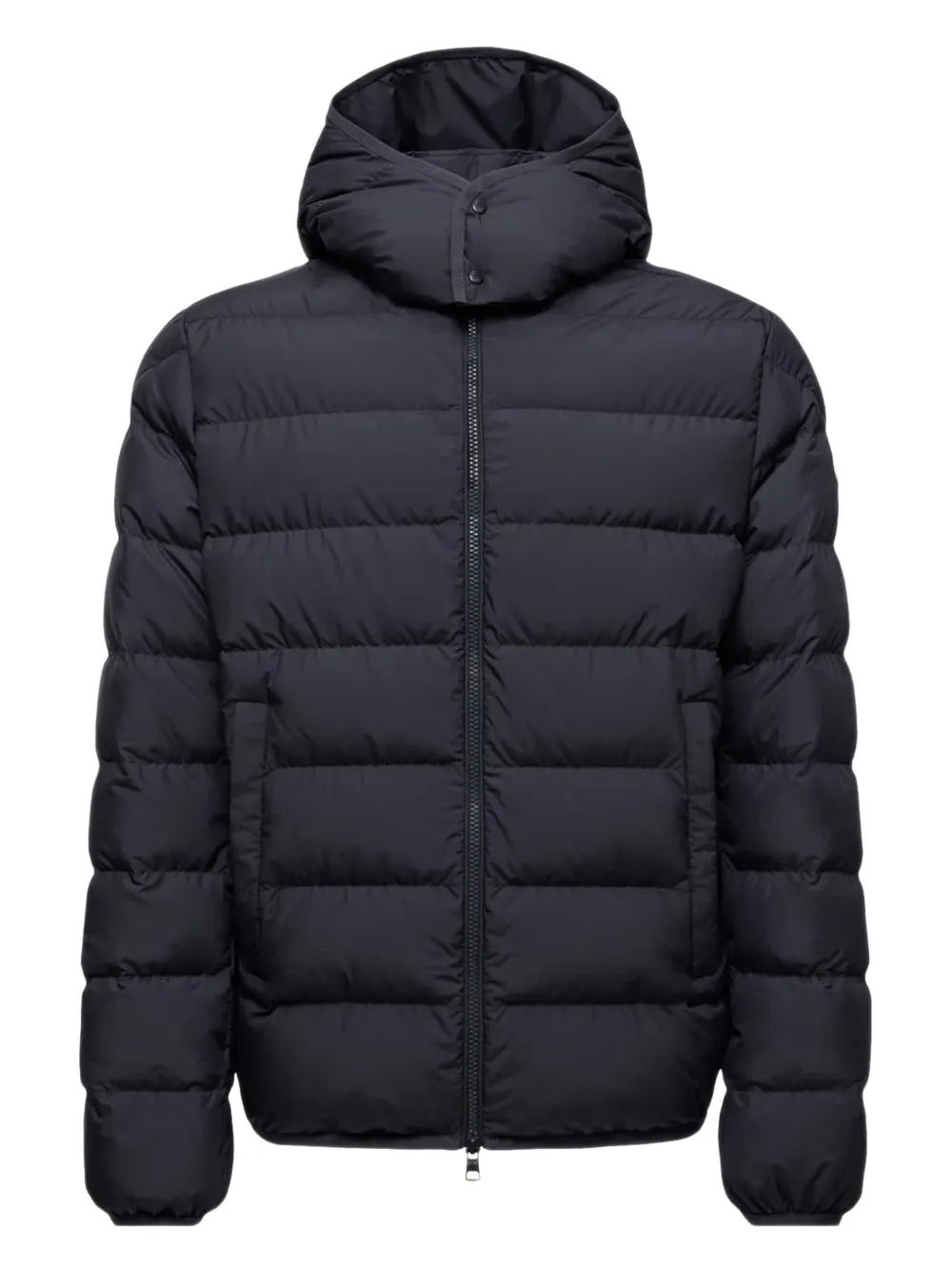 

Стеганая куртка с капюшоном MONCLER, черный