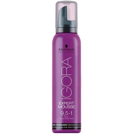 

Полуперманентный цвет Igora Expert Mousse № 9,5-1, Schwarzkopf