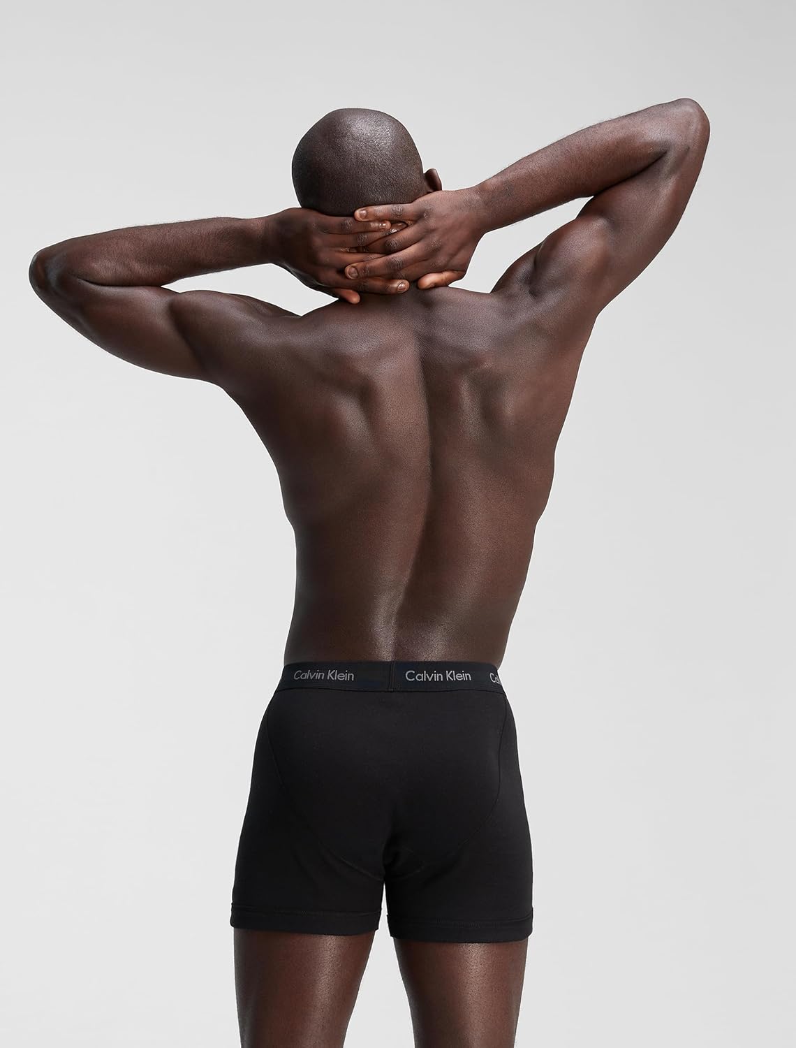 Комплект из 5 мужских трусов-боксеров Calvin Klein Cotton Classics, 5 Black — фото 4