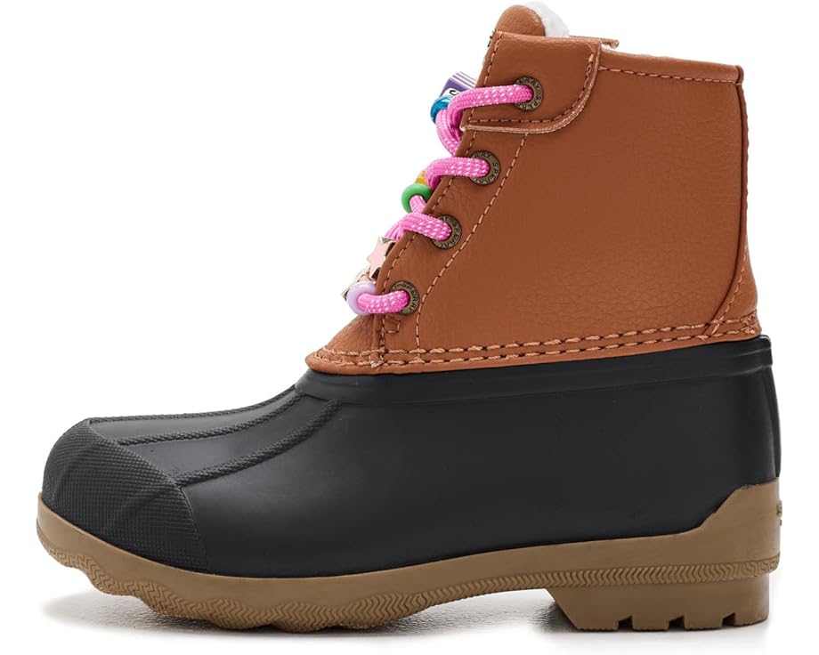 Детские ботинки Sperry Port Boot (Little Kid/Big Kid) Sperry Kids, Black — фото 4