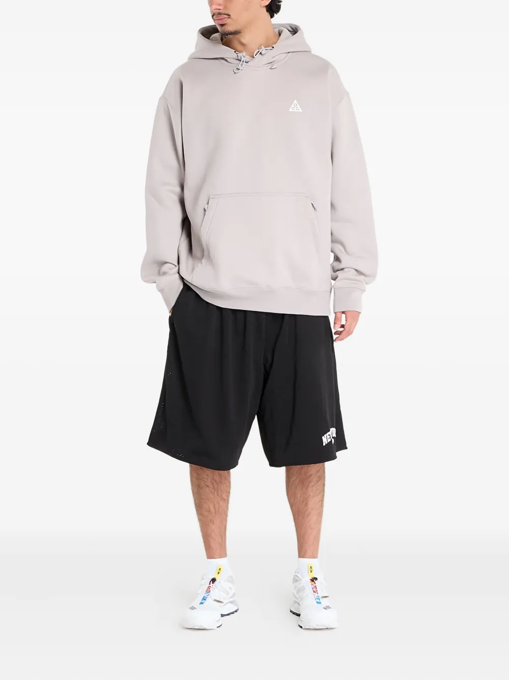 

Толстовка с треугольным логотипом Nike, серый