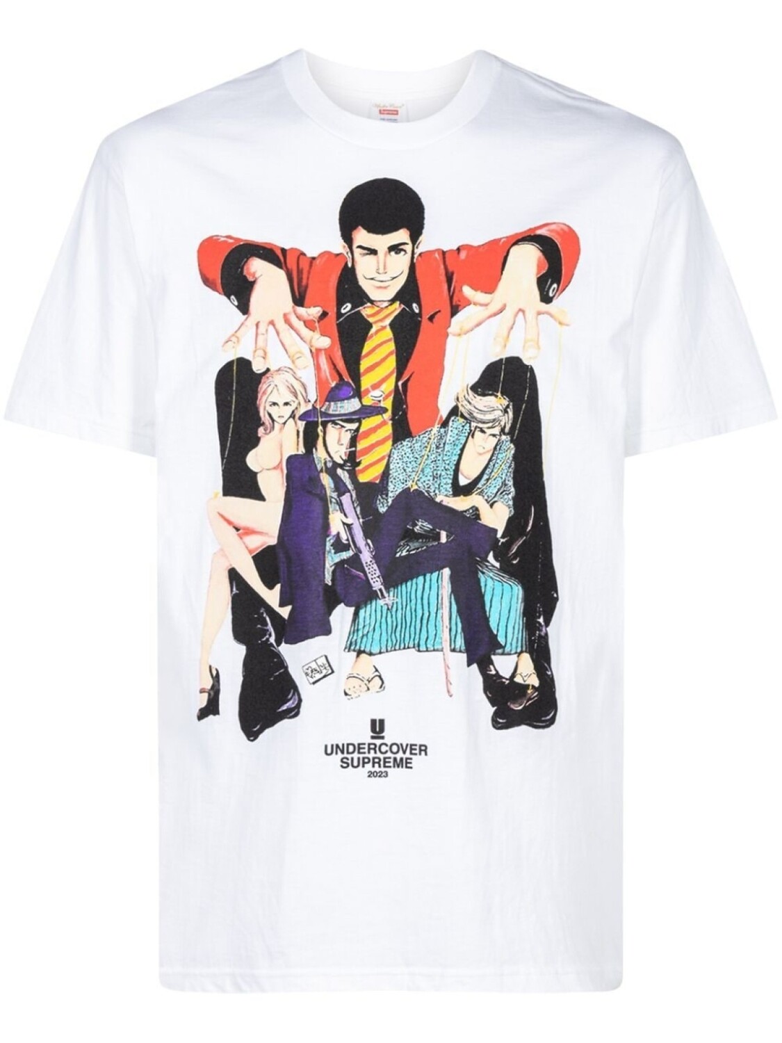 

Футболка Lupin из коллаборации с Undercover Supreme, белый