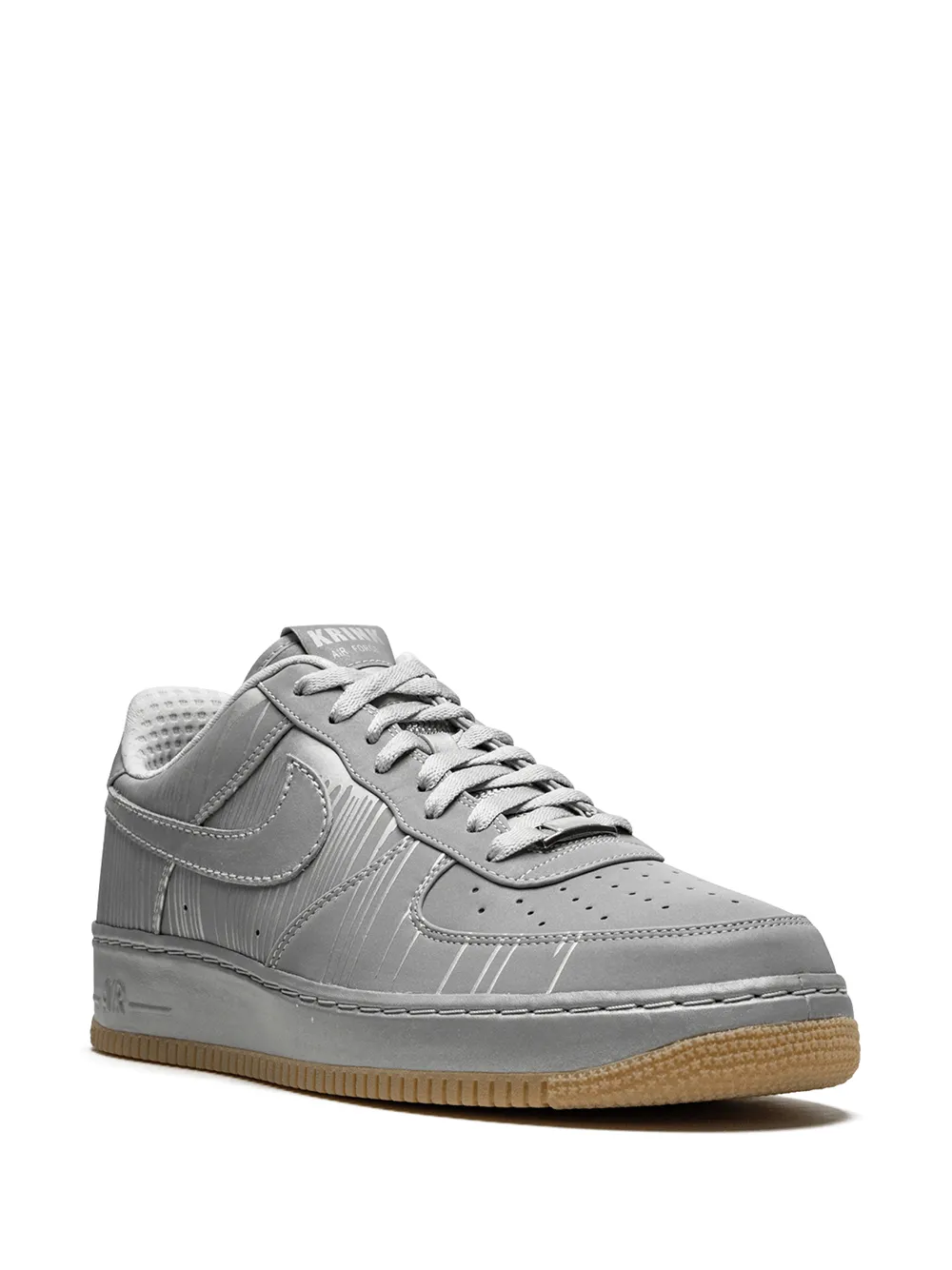 Кроссовки Air Force 1 Low Supreme Nike, серый — фото 2
