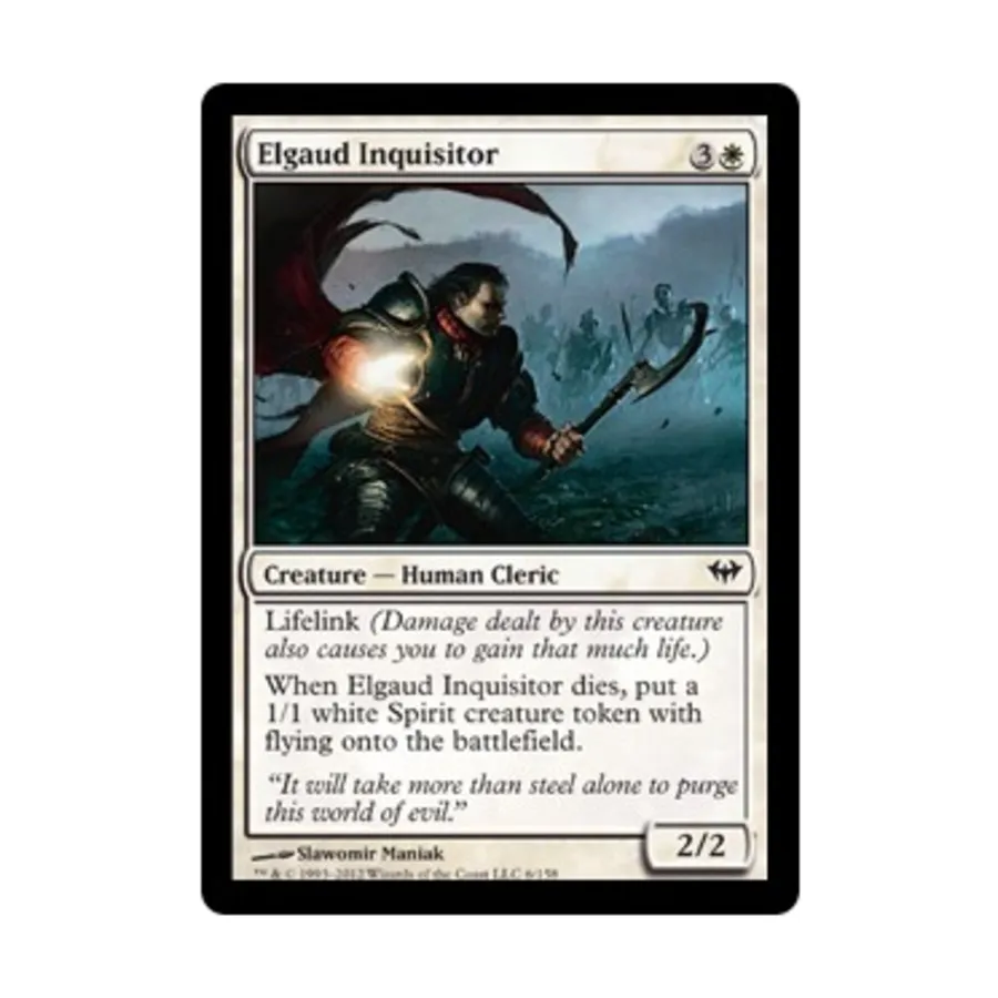 

CCG Эльго Инквизитор (К), MTG - Dark Ascension