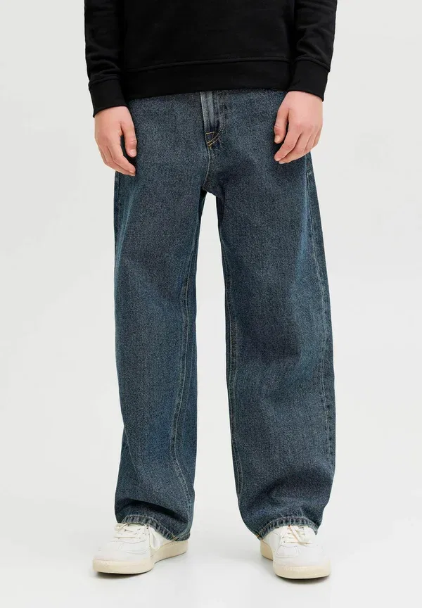 Джинсы свободного кроя Jack & Jones Junior, модель 058 jnr relaxed fit, синий деним — фото 2
