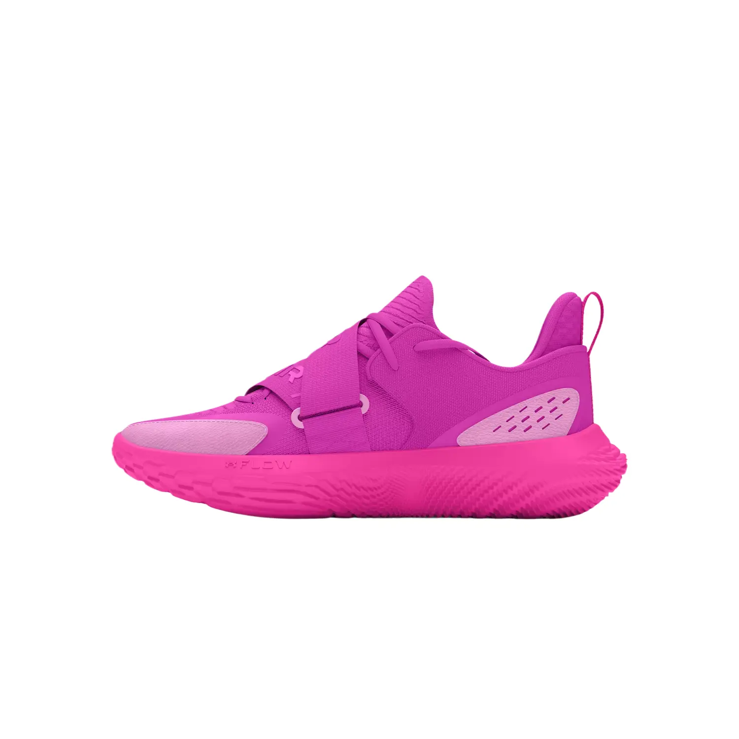 

Баскетбольные кроссовки унисекс с низким верхом фиолетового цвета Under Armour
