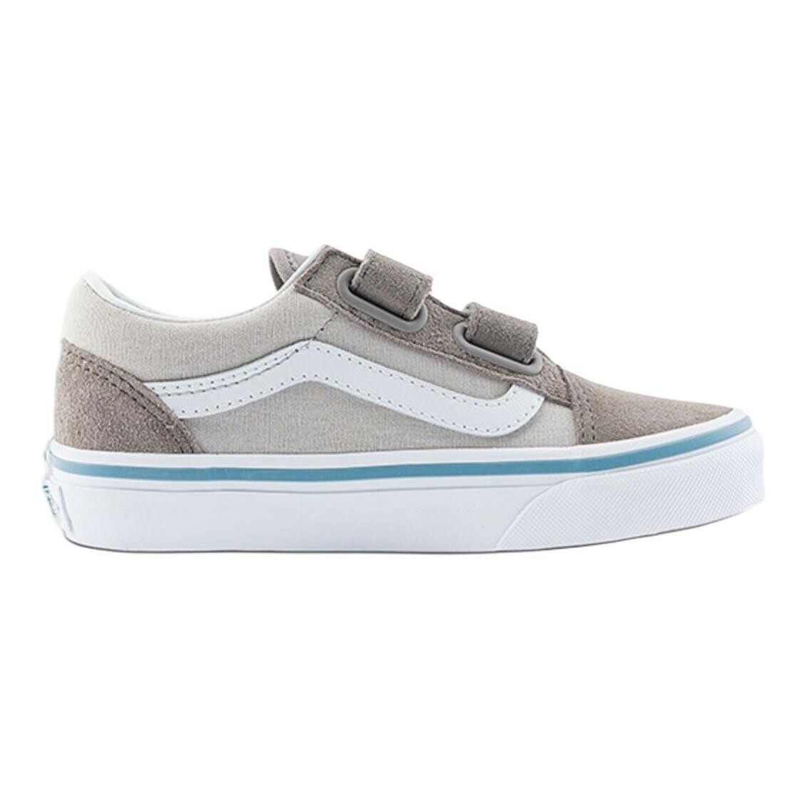 Кроссовки Vans Old Skool Kids Skateboarding Shoes Kids Low-top Gray, серый — фото 2