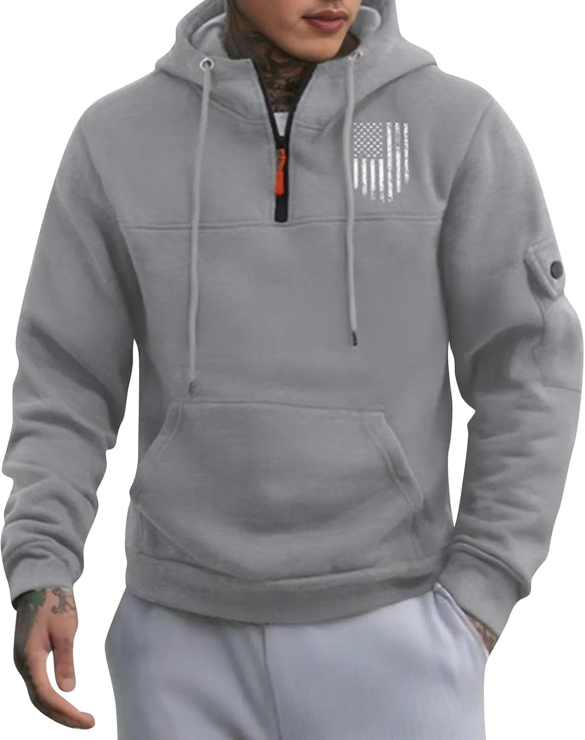 

Толстовка MKLUNJOP с капюшоном и карманами