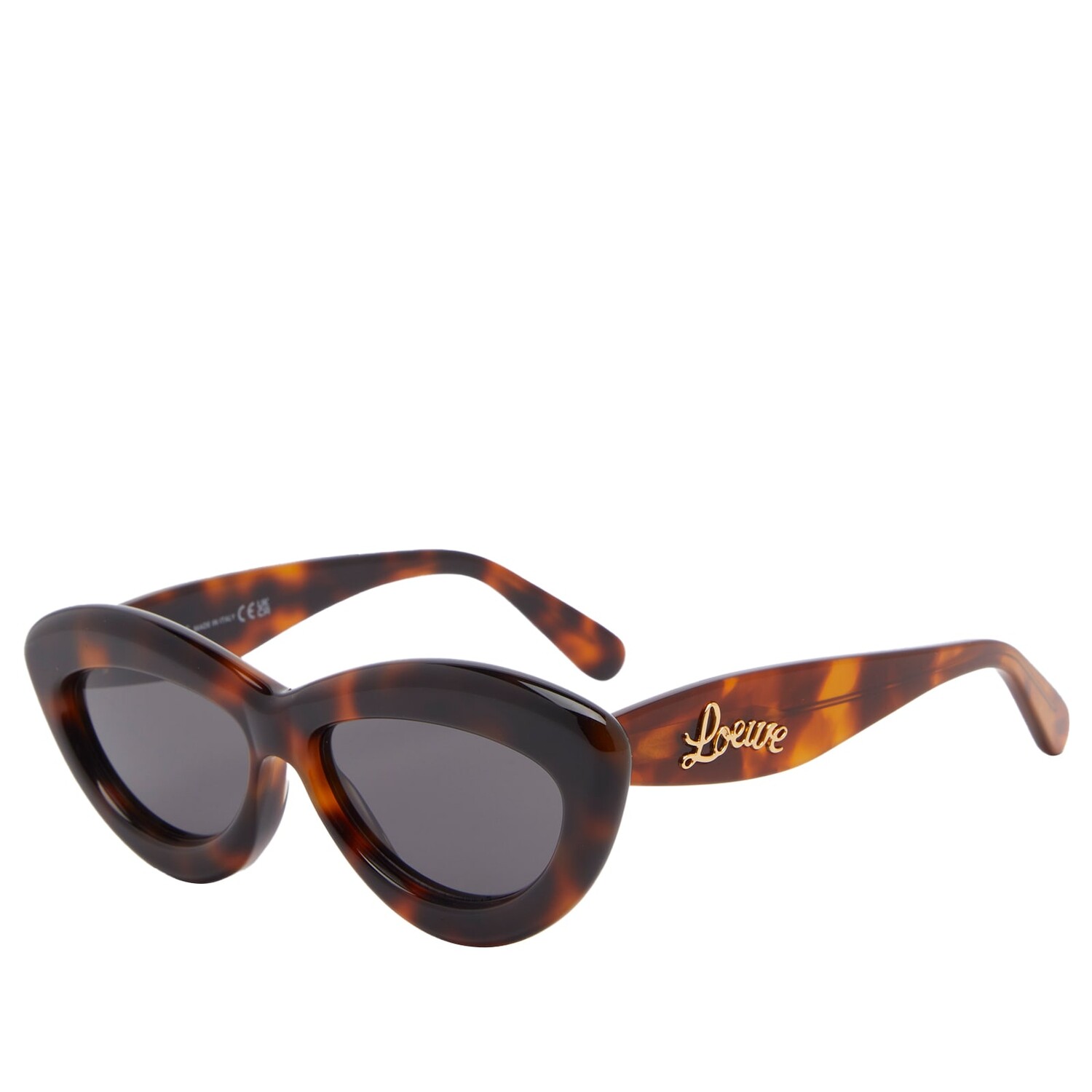 

Солнцезащитные очки Loewe Eyewear Cat-Eye Sunglasses, цвет Dark Havana