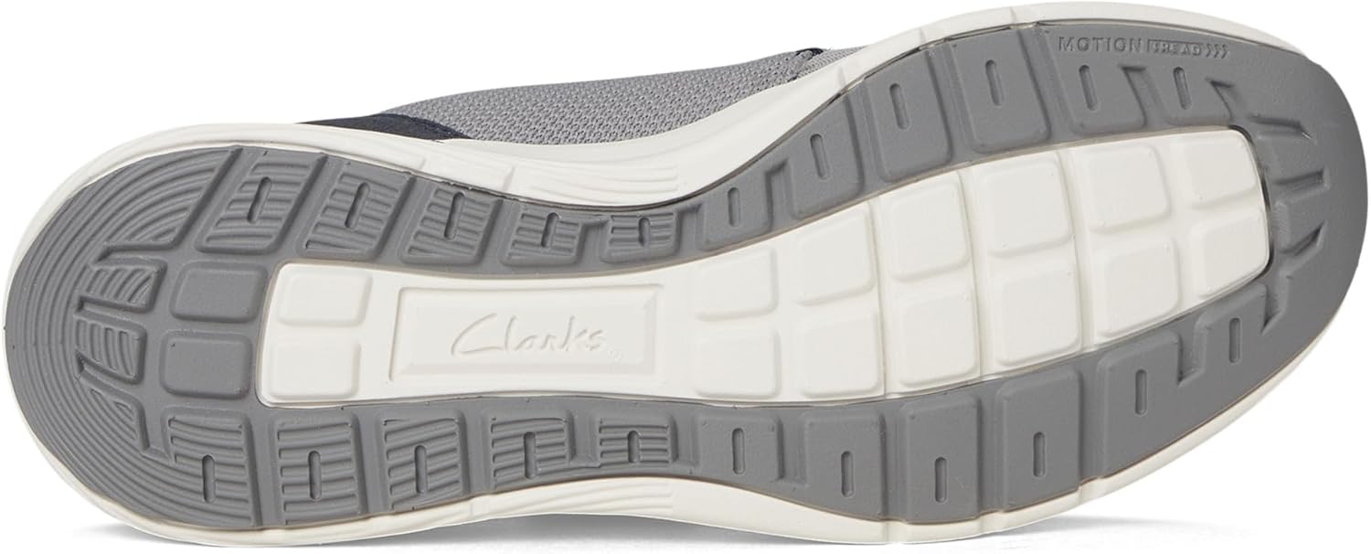 Мужские кроссовки Clarks Motion Trek Mx, светло-серый — фото 3