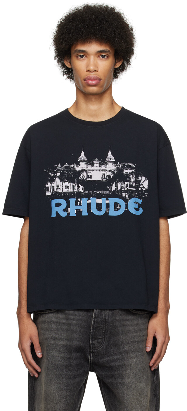 

Черная футболка казино M Rhude