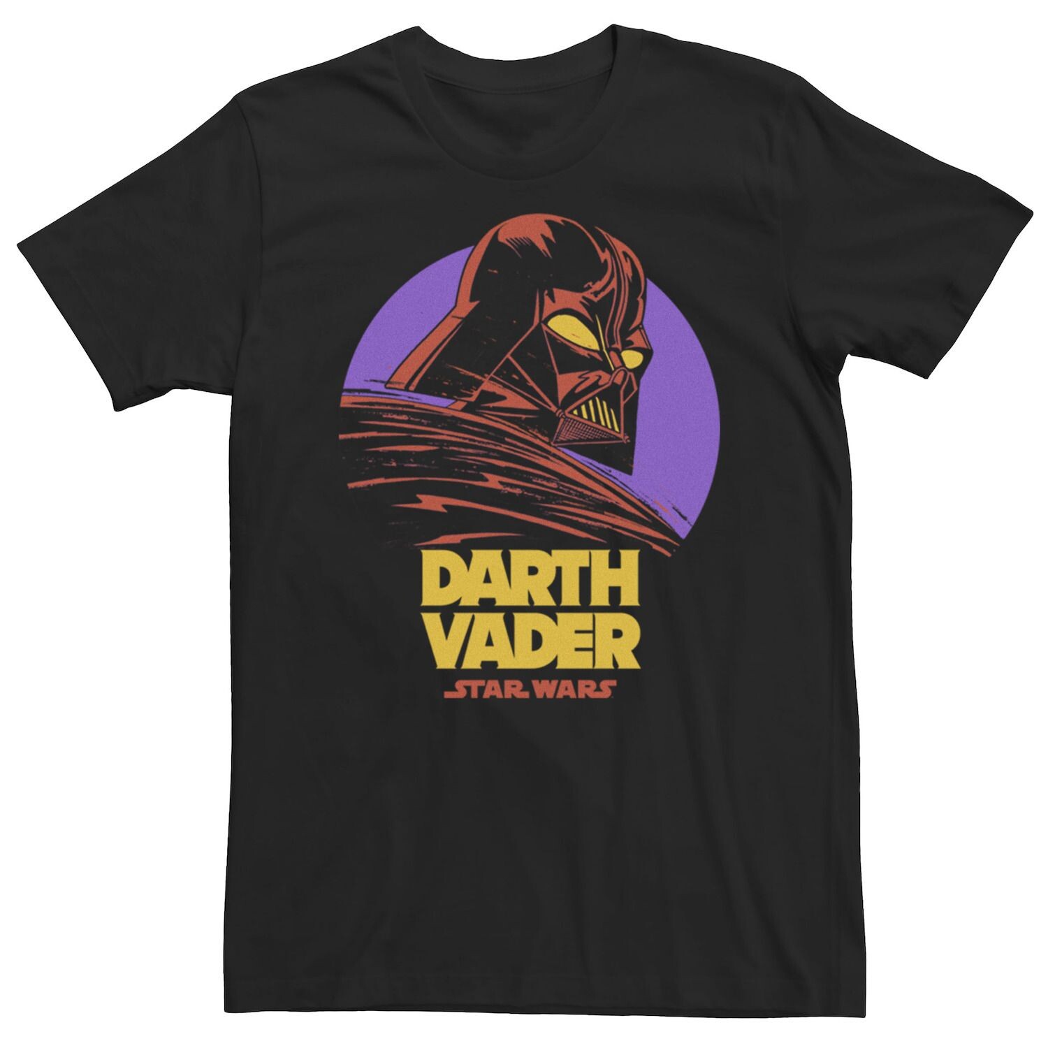 

Мужская футболка Darth Vader фиолетового цвета с рисунком луны Star Wars, Фиолетовый, Мужская футболка Darth Vader фиолетового цвета с рисунком луны Star Wars