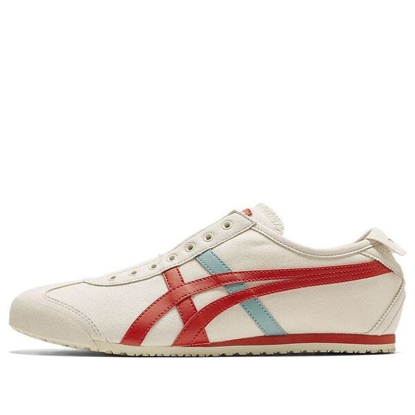 

Кроссовки mexico 66 slip-on 'birch fiery red' Onitsuka Tiger, мультиколор