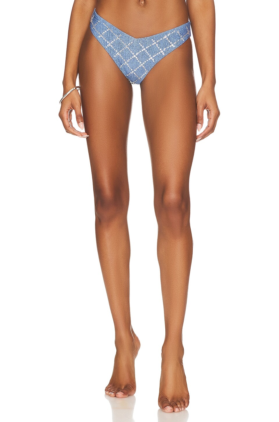 

Низ бикини BEACH RIOT x REVOLVE Vanessa, цвет Denim
