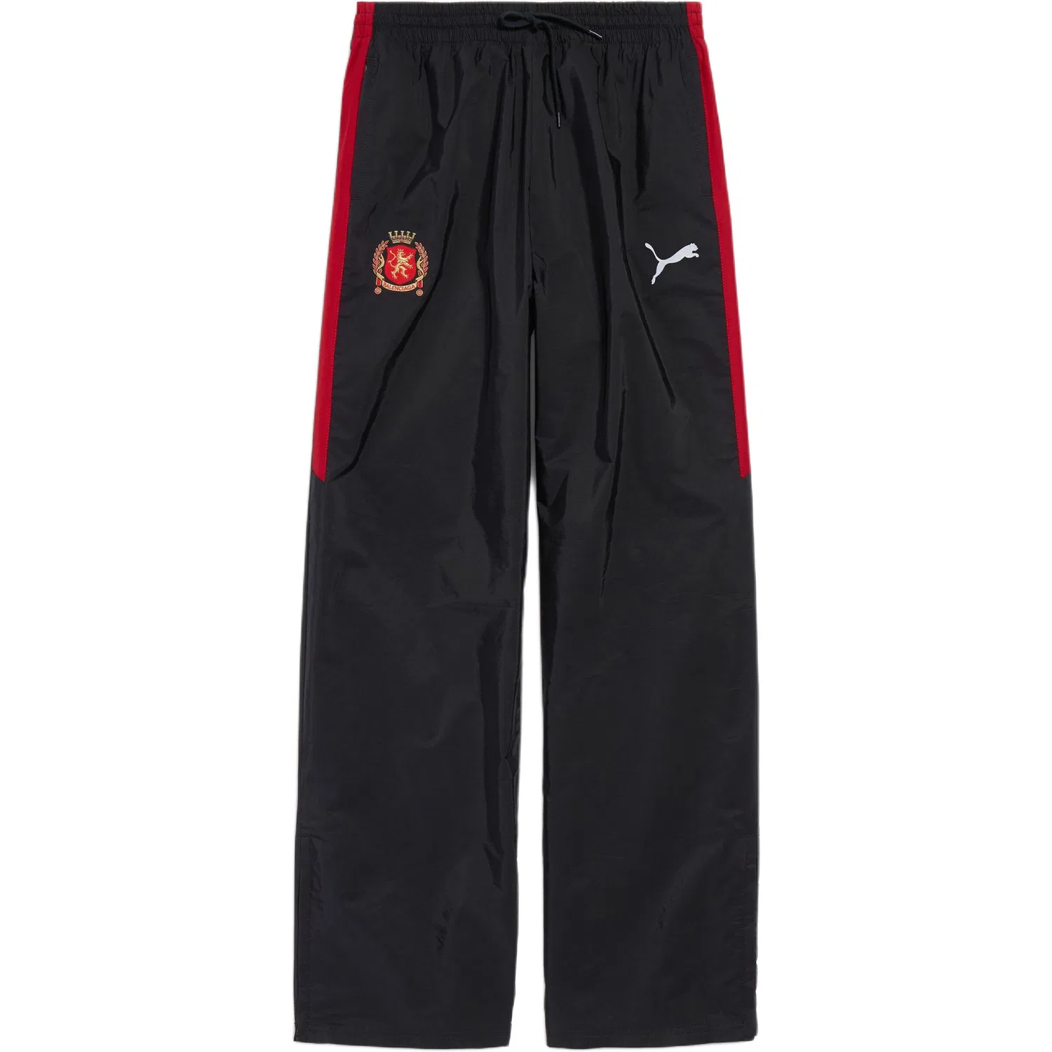Брюки повседневные PUMA для мужчин Black Balenciaga, Black Red
