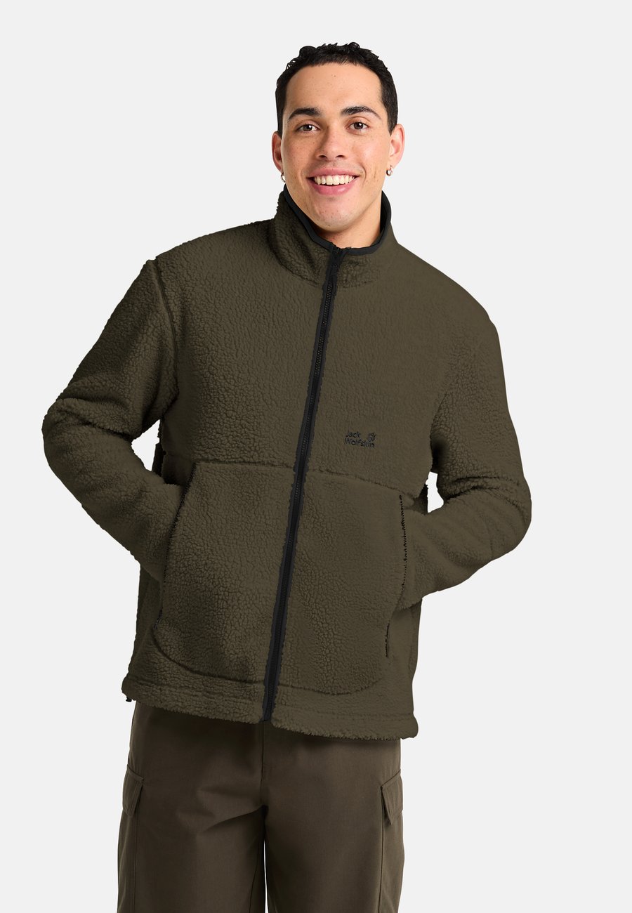 

Флисовая куртка Jack Wolfskin STONE LITE, Obsidian Moss/Green
