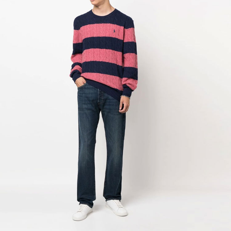Футболка из кашемира мужская разноцветная Polo Ralph Lauren — фото 3