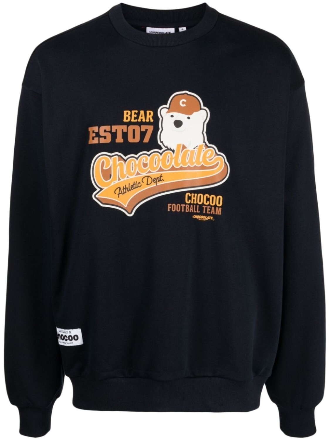 

Chocoolate толстовка с логотипом, синий