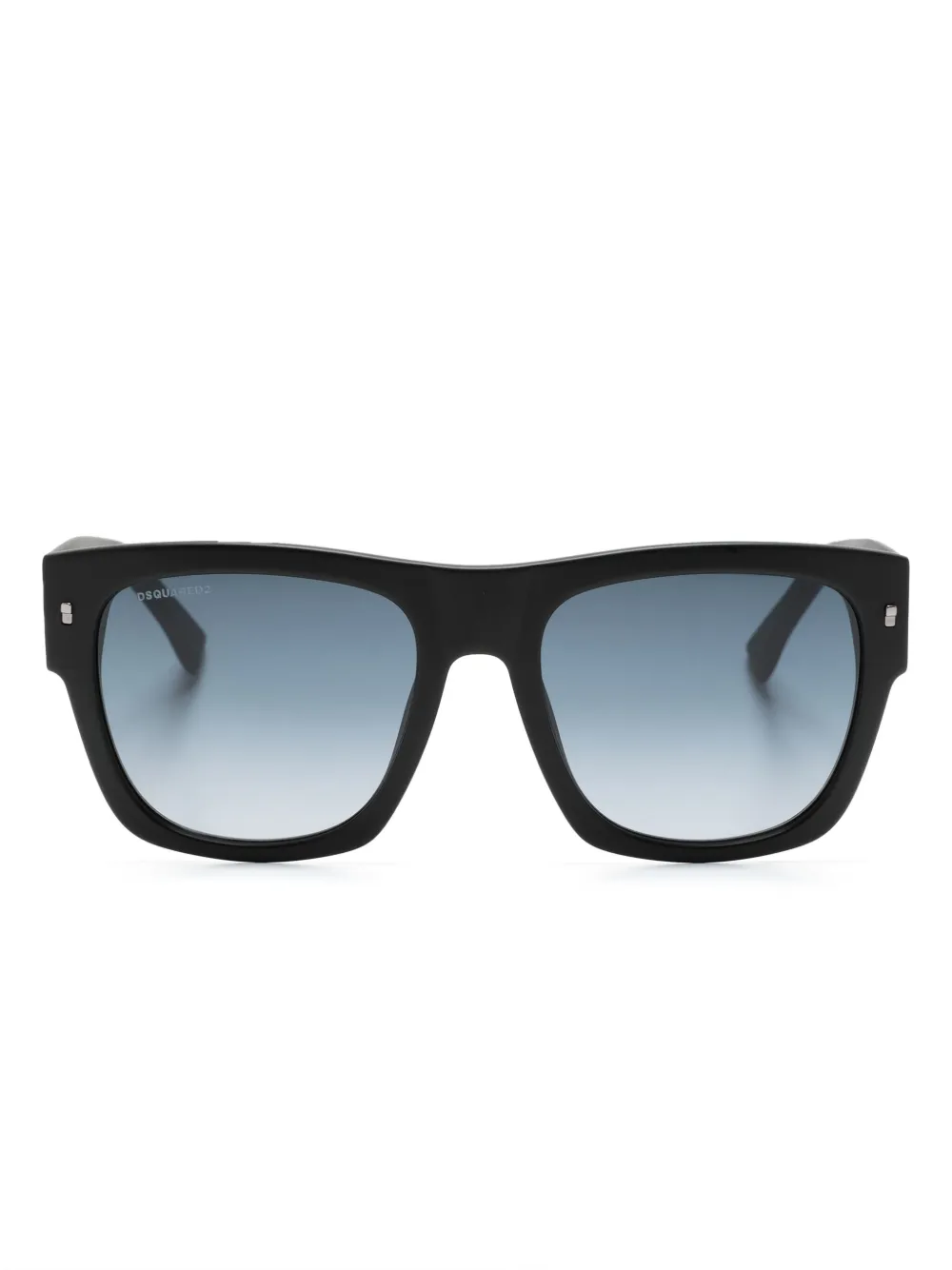

Солнцезащитные очки Icon в квадратной оправе DSQUARED2 EYEWEAR, черный