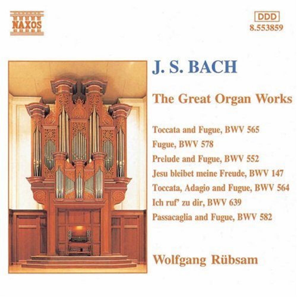 

Диск CD Great Organ Works - J.S. Bach