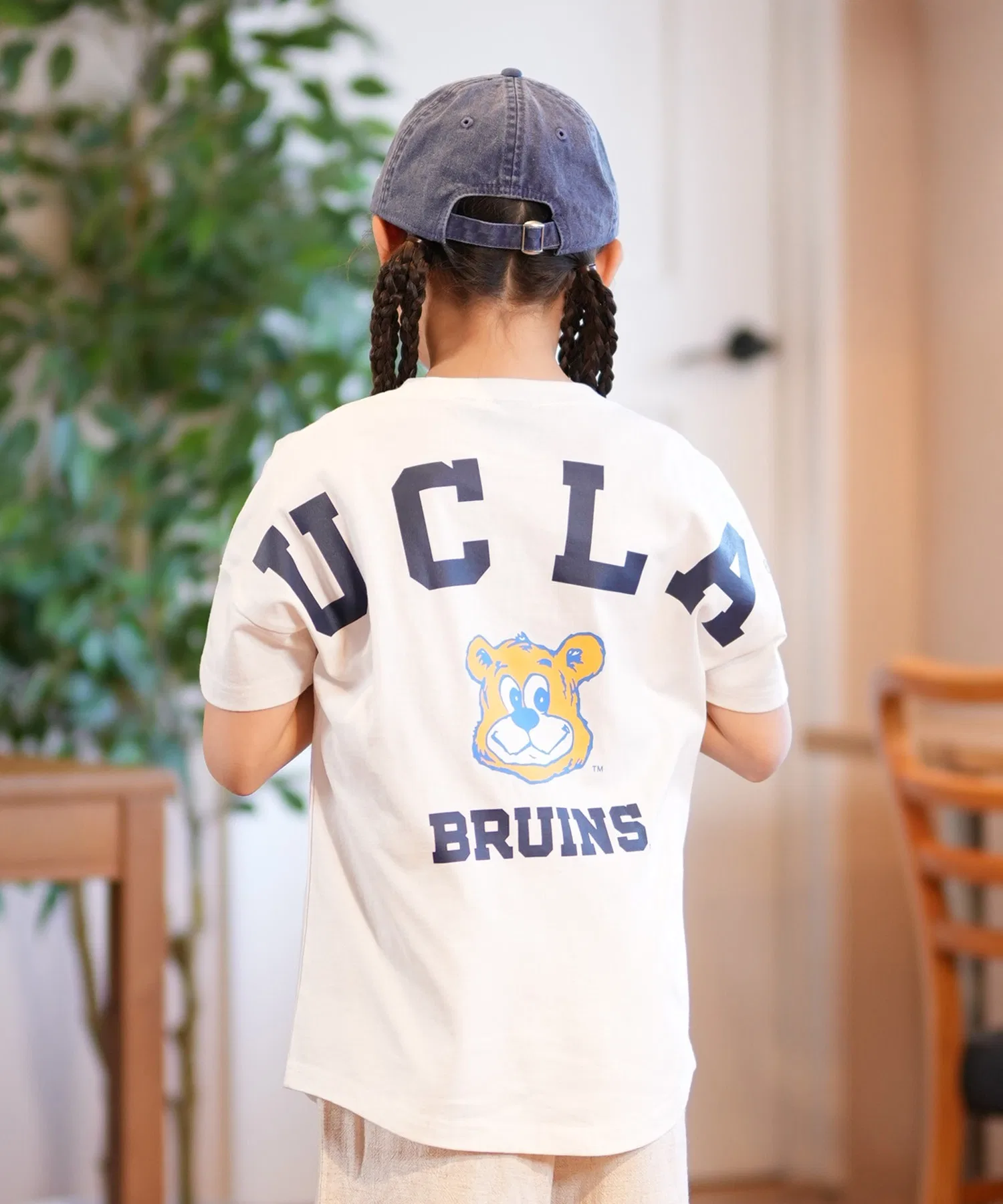 Детская футболка ANTIBAL с логотипом UCLA белая