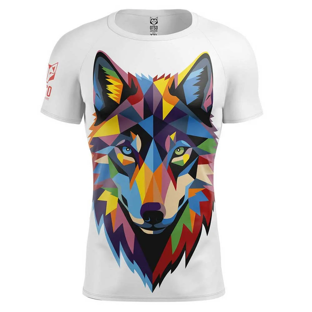 

Футболка с коротким рукавом спортивная Otso Be A Wolf, белый