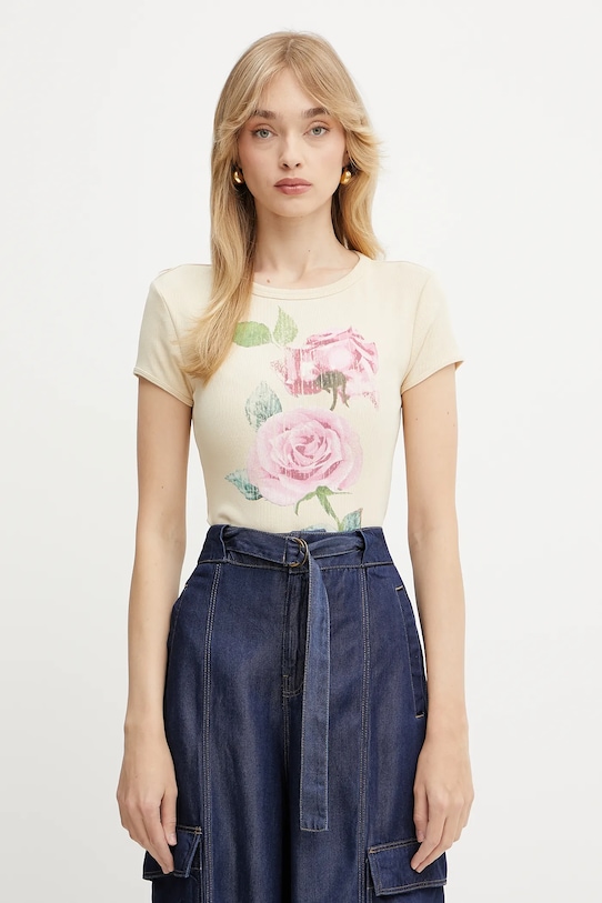 

Футболка ROSE Guess, бежевый