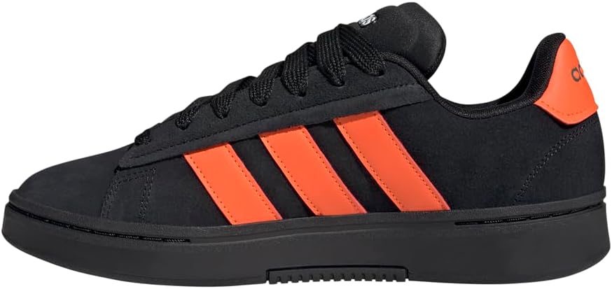 Мужские кроссовки Adidas Grand Court Alpha 00s, белый/черный/оранжевый — фото 3