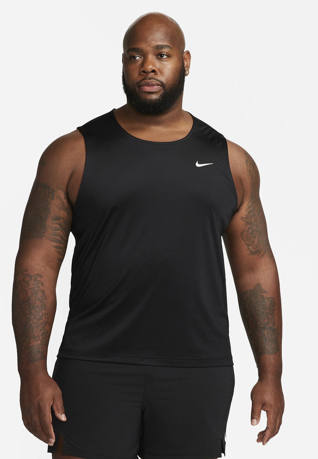 

Майка Nike M NK DF READY TANK, цвет Black/Cool Grey/White