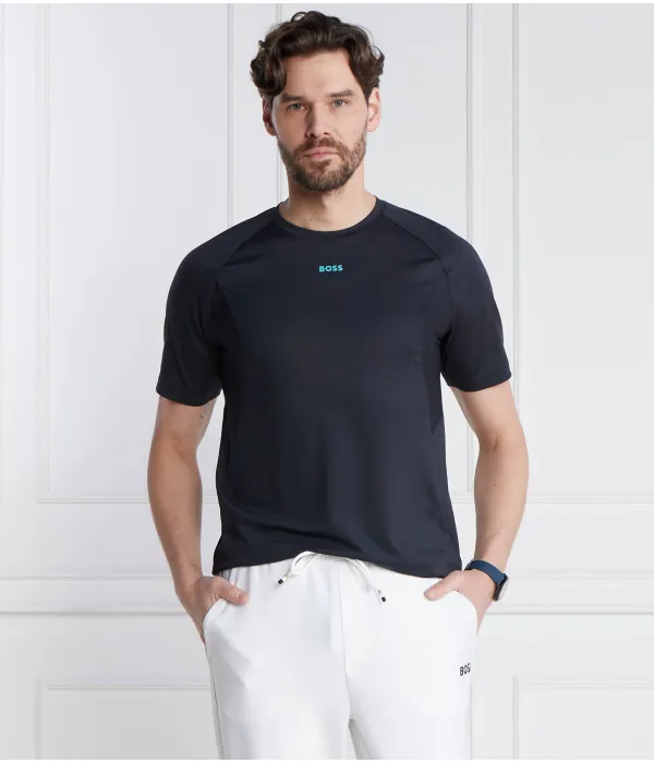 Футболка активная 1 Slim fit Boss Green, серый — фото 3