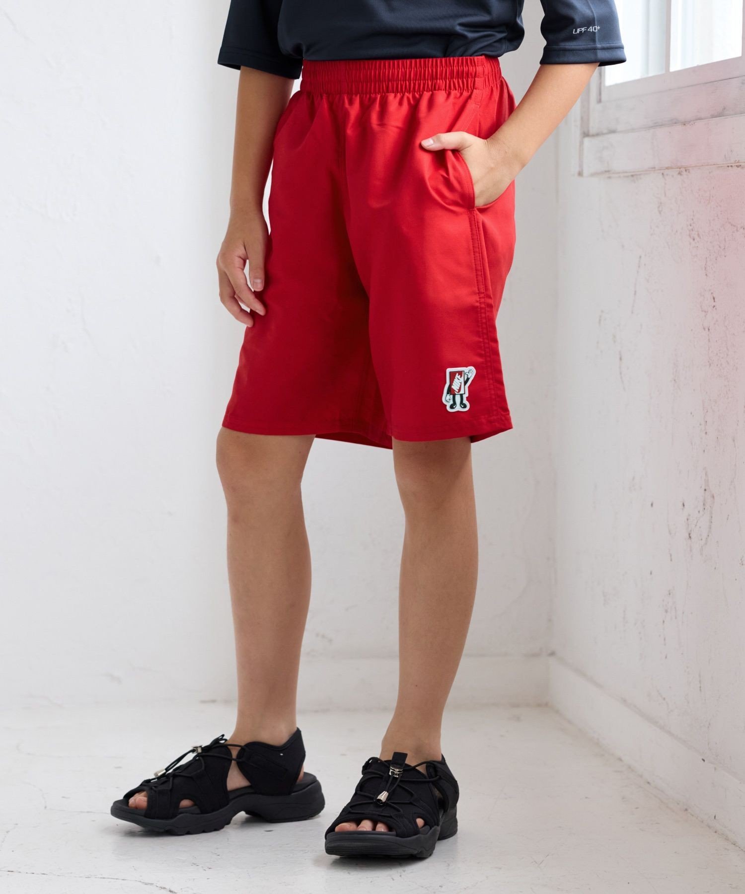 Волейбольные шорты Shoebox Patch 7 ROPE' PICNIC KIDS, Red (60)