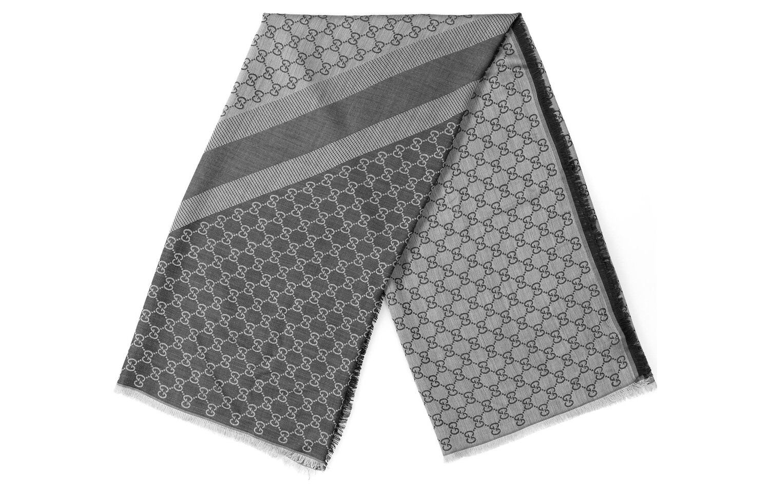 

GUCCI Женский вязаный шарф, Gray