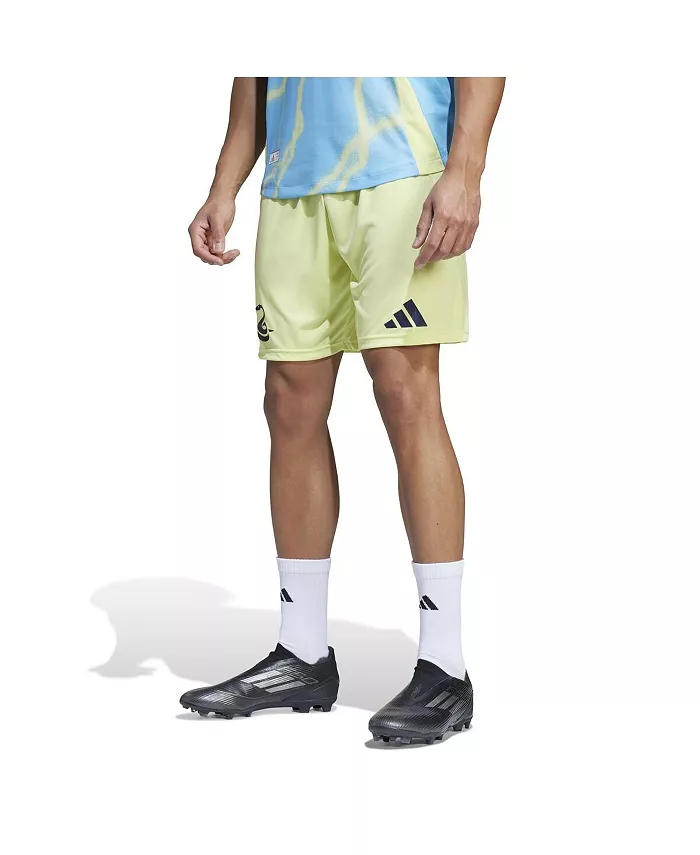 Мужские шорты Philadelphia Union Away 2025 The Voltage Kit Authentic, желтые adidas — фото 3