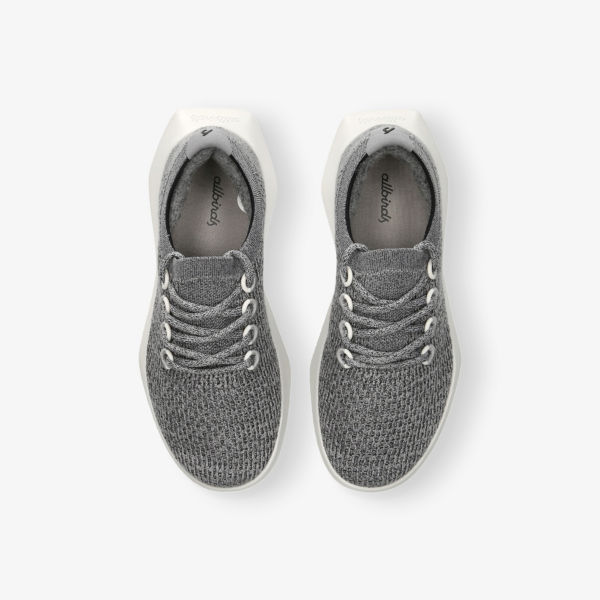 Кроссовки Allbirds Tree Dasher 2 с вязаным верхом, серый — фото 2