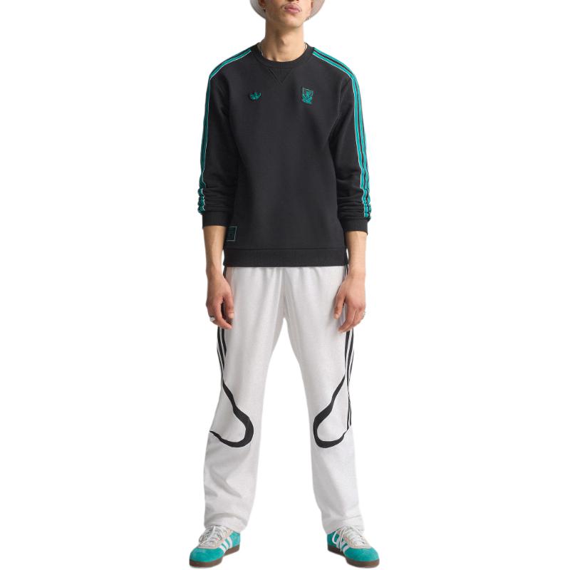 Толстовка Adidas с длинными рукавами Adidas Originals, черный — фото 3