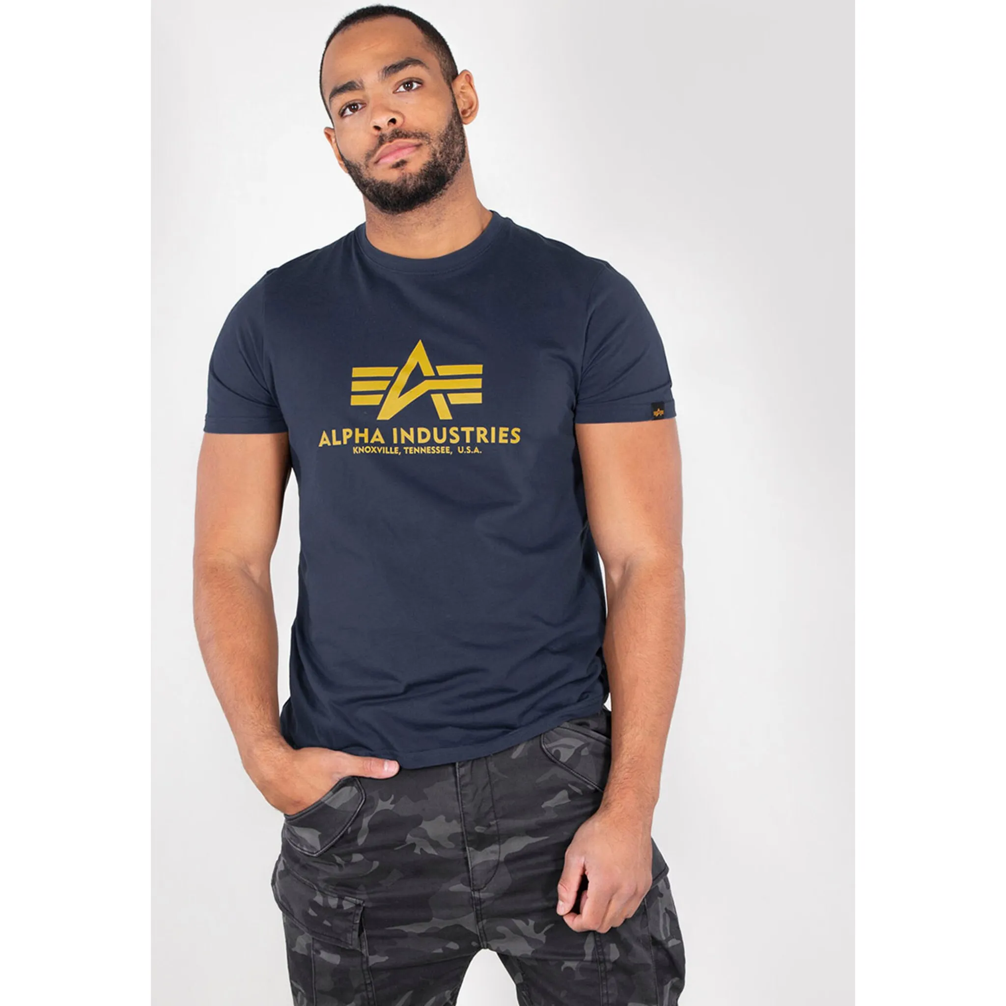 

Футболка Alpha Industries "Базовая футболка", цвет New Navy