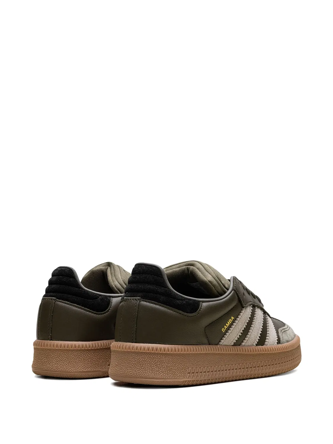 Кроссовки Samba adidas, коричневый — фото 2