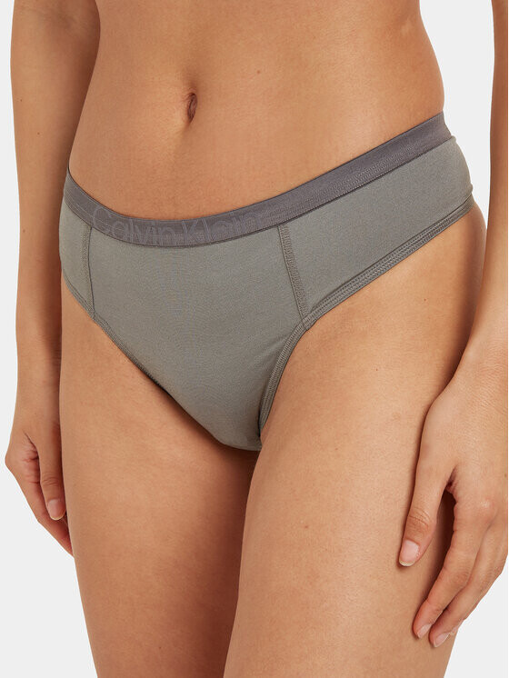 

Струнная танга Calvin Klein, серый