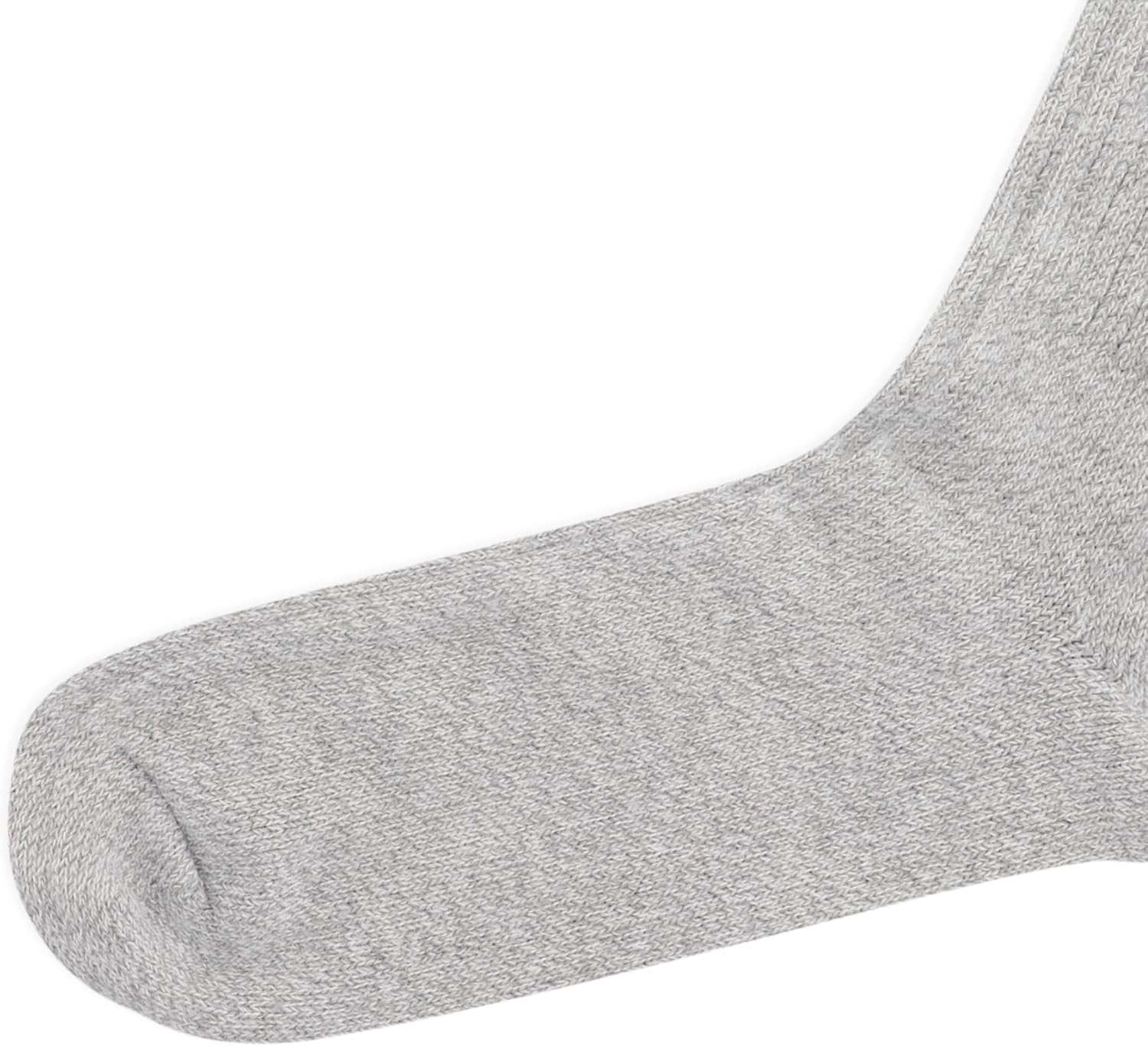 POLO RALPH LAUREN мужские хлопковые ребристые носки, Gray Heather — фото 3