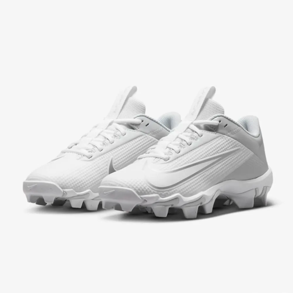 Бутсы для футбола Nike Vapor Edge Shark 2 для маленьких/больших детей, белый/металлик серебристый — фото 2