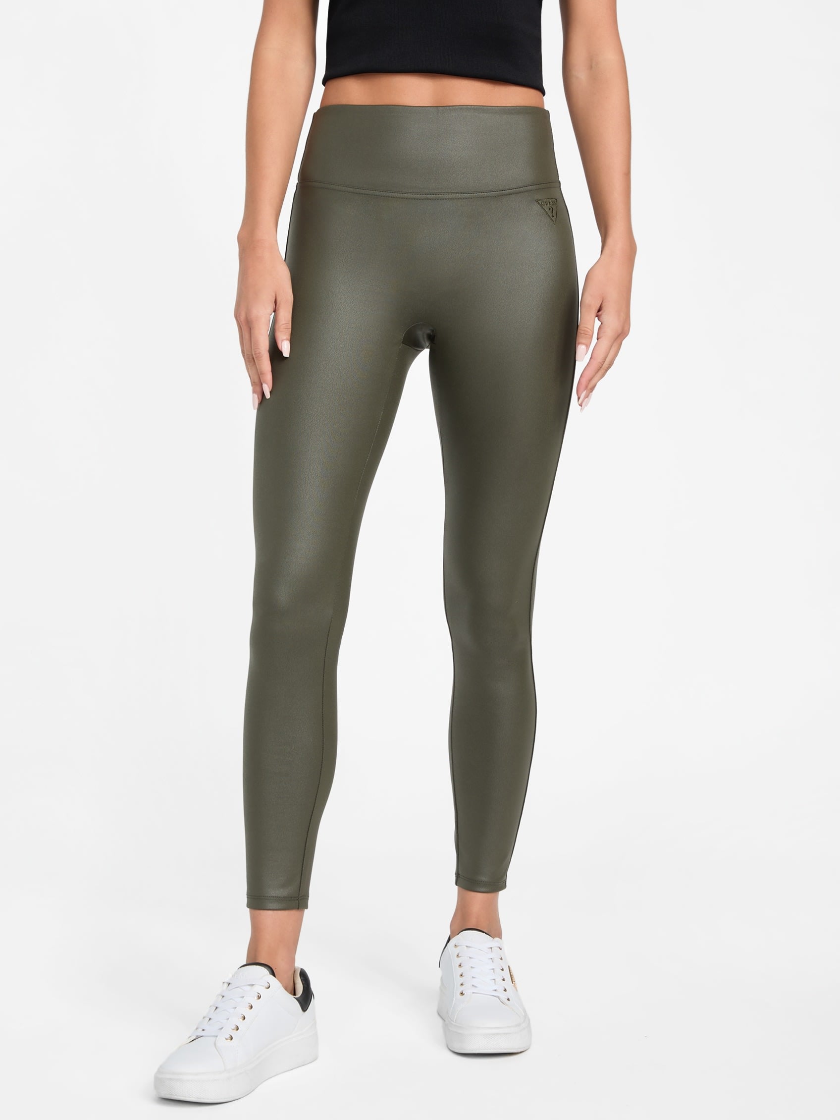 

Леггинсы Renee из искусственной кожи Guess Factory, цвет mud pie a152