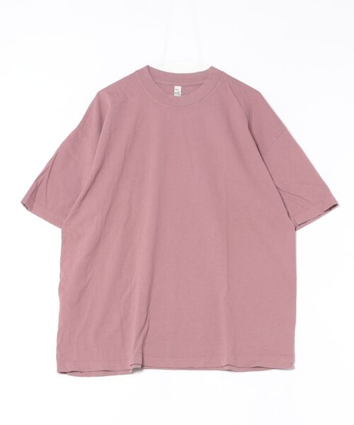 

Футболка с круглым вырезом, окрашенная в процессе производства LOS ANGELES APPAREL, фиолетовый